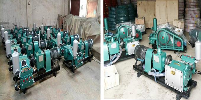 Yüksek Basınçlı Hidrolik Pistonlu Triplex Çamur Pompası Makinesi Bw250 0